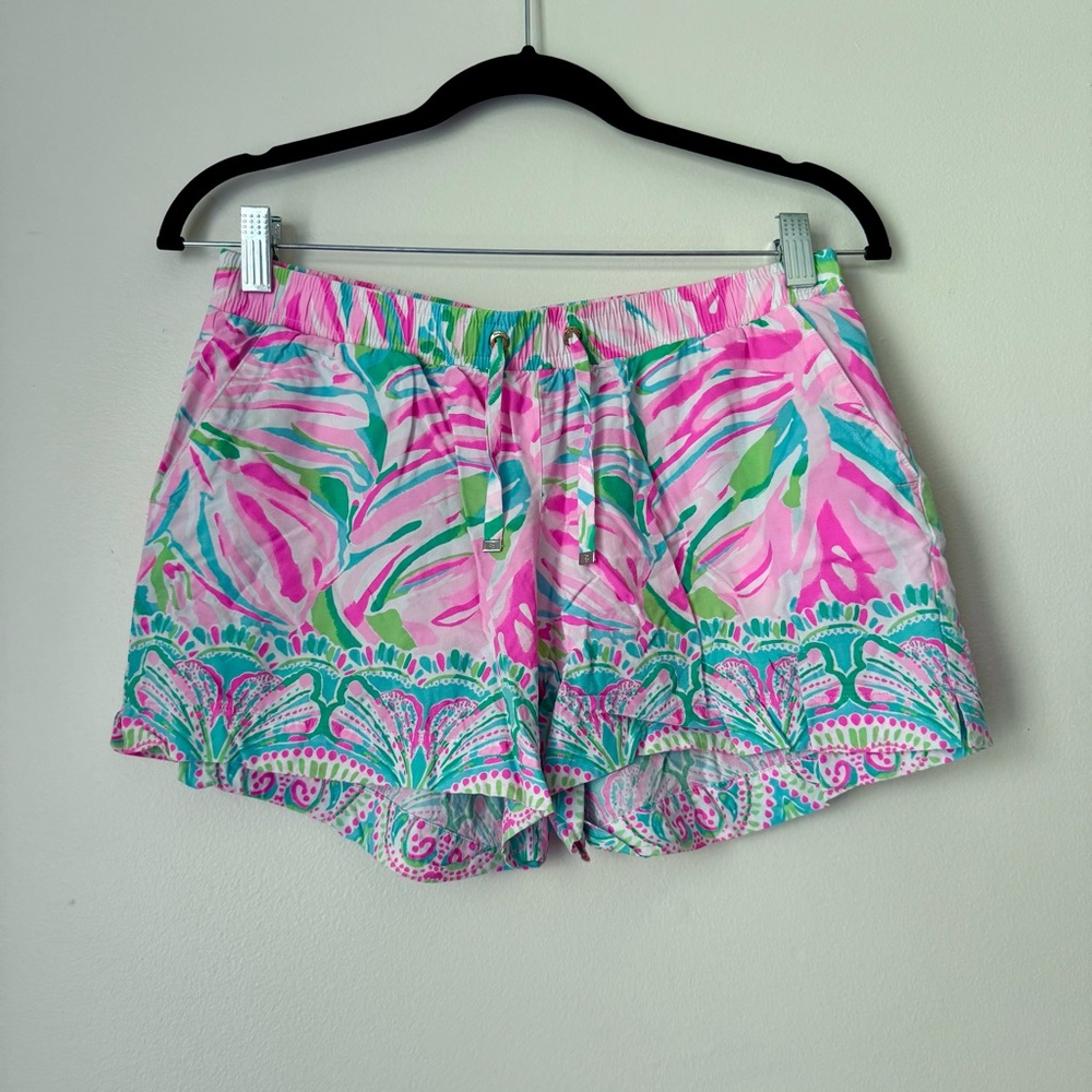 Lilly Pulitzer Katia Shorts Croc My World, size S
